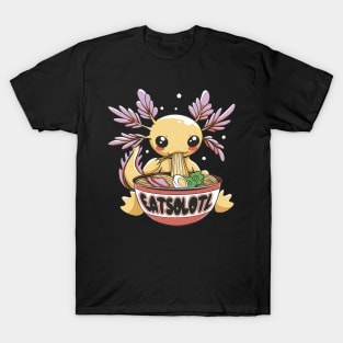 Eats-a-lotl: The Gourmet Axolotl T-Shirt